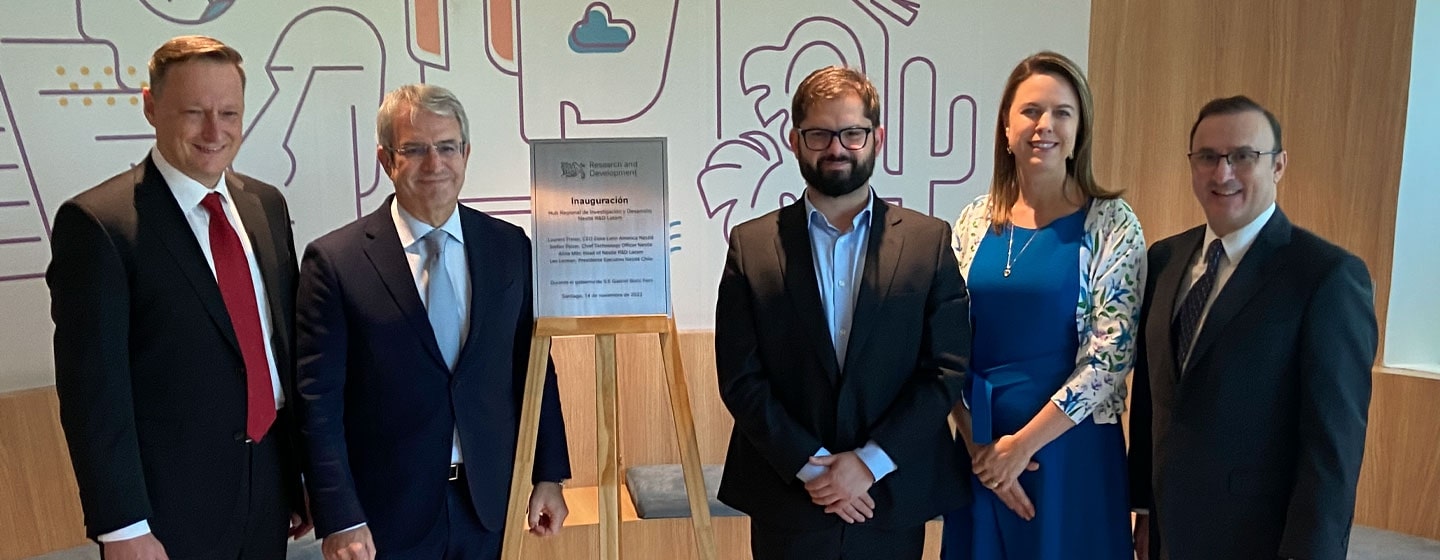 Nestlé instala en Chile Hub de innovación para Latinoamérica