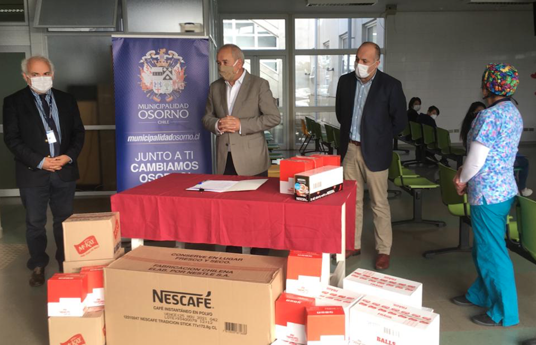 Donación de alimentos Osorno
