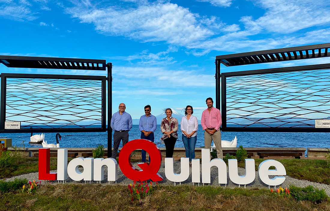 Nestlé Chile y Municipalidad de Llanquihue inauguran nuevo mirador en la comuna