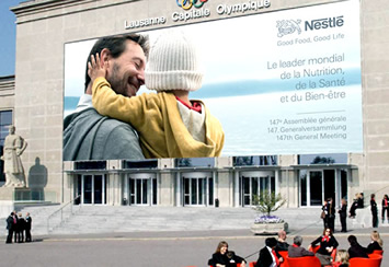 Reunión anual accionistas de Nestlé