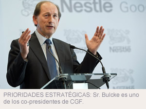 CEO de Nestlé, Paul Bulcke