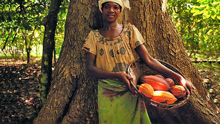 Empoderando a mujeres en la cadena de suministro de cacao