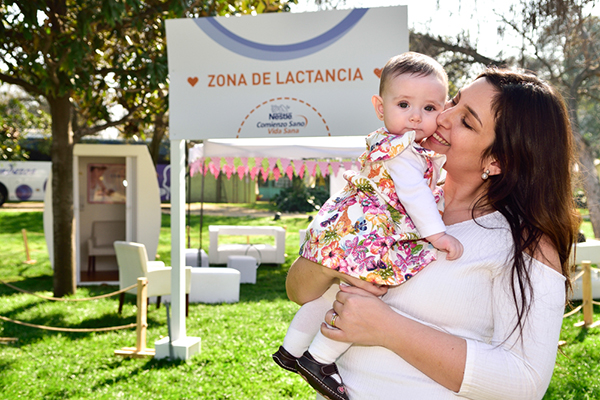 Nestlé implementó módulo de lactancia en fondas del Parque O’Higgins