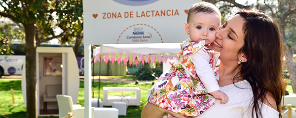Nestlé implementó módulo de lactancia en fondas del Parque O’Higgins
