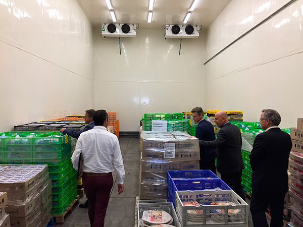Nestlé apoyó la construcción de dos nuevas cámaras de frío para Red de Alimentos