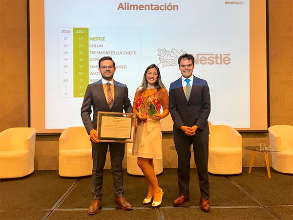 Nestlé: 6° lugar general Ranking MERCO