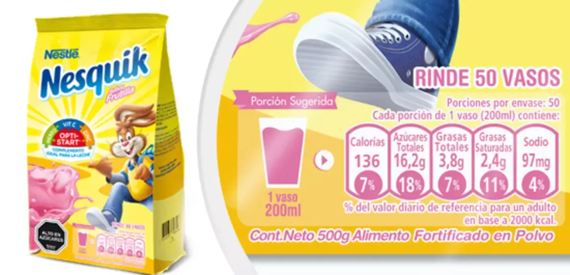 Saborizante NESQUIK Frutilla
