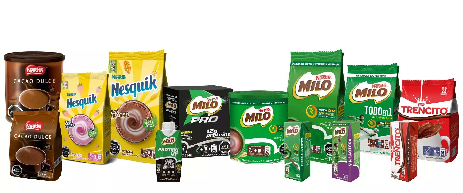 Saborizantes para leche