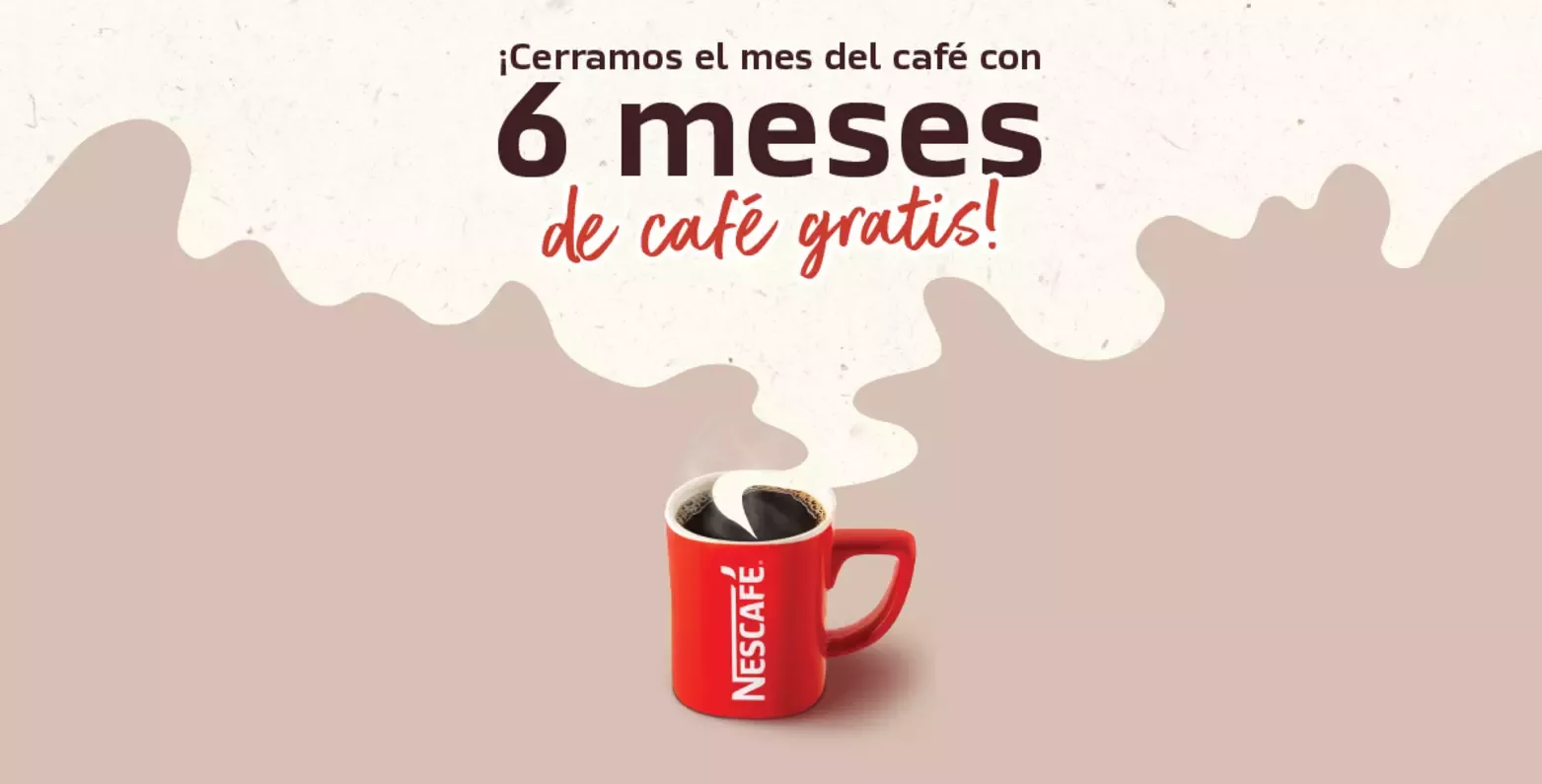 Nescafé banner de concurso