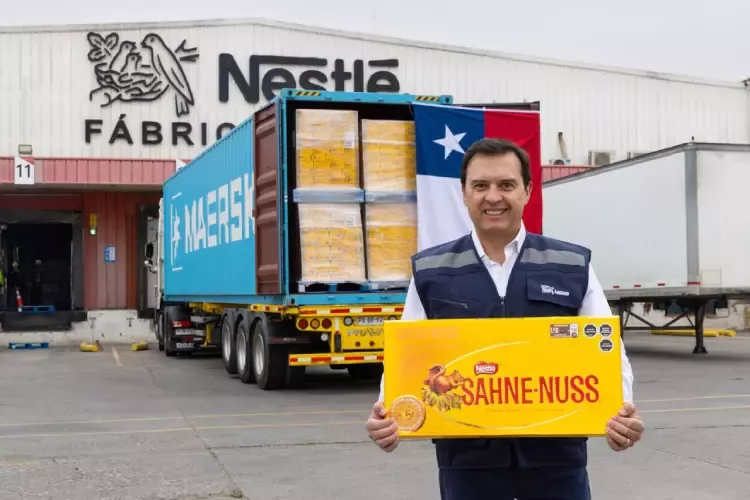 Nestlé Chile inicia exportación directa