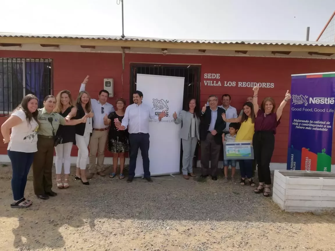 Nestlé premia proyectos de 9 comunas relacionados a Nutrición, Desarrollo Rural, Agua y Medio Ambiente.